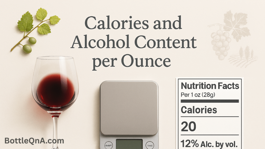 How Many Ounces in a bottle of wine