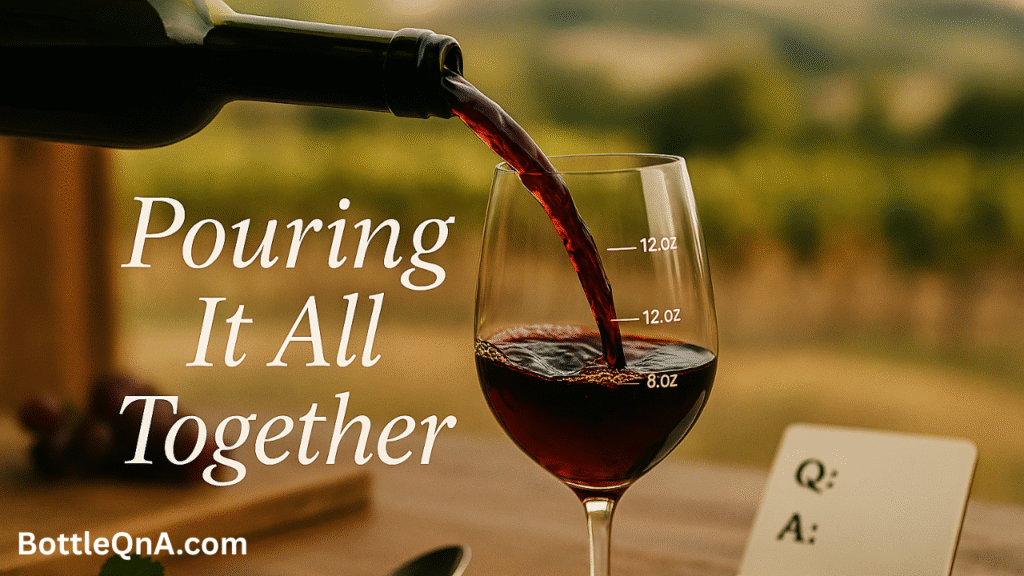 How Many Ounces in a bottle of wine
