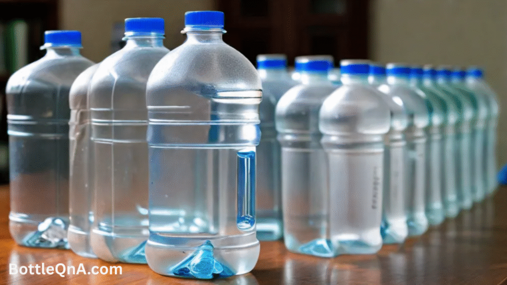How Many Water Bottles in 1 Gallon